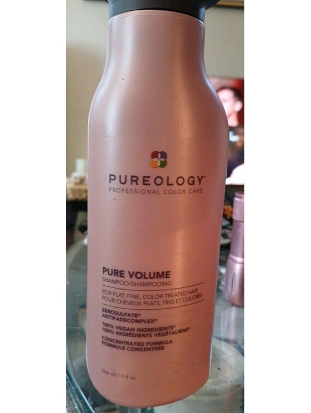Pureology Pure Volume Shampoo 9 fl oz Volumizing 100% Vegan Ingredients